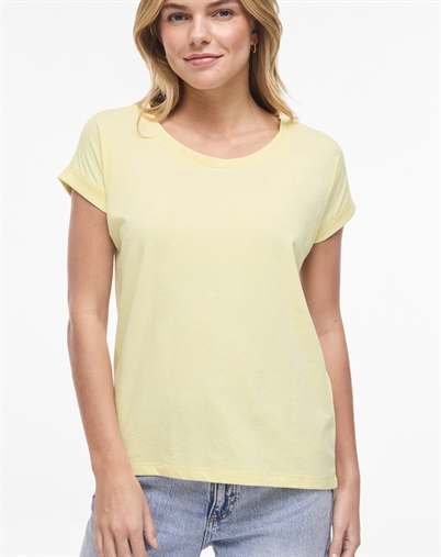 Vila - VIDreamers New Pure T-shirt - Pastel Yellow